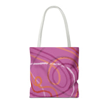 Load image into Gallery viewer, Abstract Lesbian Pride Tote Bag
