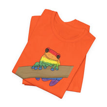 Load image into Gallery viewer, Rainbow Frog Unisex Tee
