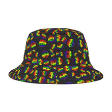 Load image into Gallery viewer, Rainbow Dice Bucket Hat
