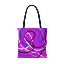 Load image into Gallery viewer, Abstract Genderfluid Pride Tote Bag
