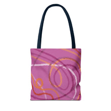 Load image into Gallery viewer, Abstract Lesbian Pride Tote Bag
