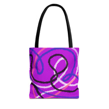 Load image into Gallery viewer, Abstract Genderfluid Pride Tote Bag
