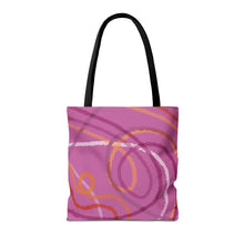 Load image into Gallery viewer, Abstract Lesbian Pride Tote Bag
