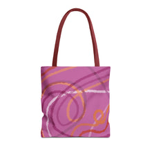 Load image into Gallery viewer, Abstract Lesbian Pride Tote Bag
