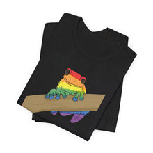 Load image into Gallery viewer, Rainbow Frog Unisex Tee
