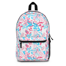 Load image into Gallery viewer, Trans Pride Floral Backpack
