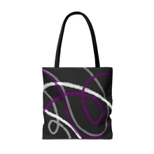 Load image into Gallery viewer, Abstract Ace/Demi PrideTote Bag
