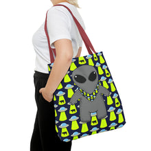 Load image into Gallery viewer, Alien Bandana Buddy Tote Bag
