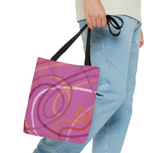 Load image into Gallery viewer, Abstract Lesbian Pride Tote Bag
