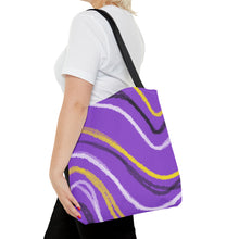 Load image into Gallery viewer, Abstract Nonbinary Pride Tote Bag
