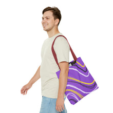 Load image into Gallery viewer, Abstract Nonbinary Pride Tote Bag

