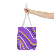 Load image into Gallery viewer, Abstract Nonbinary Pride Tote Bag
