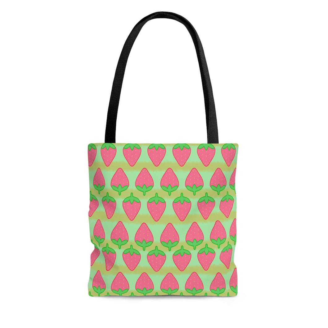 Strawberry Line-Up - Tote Bag