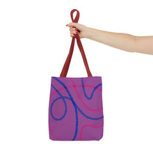 Load image into Gallery viewer, Abstract Bisexual Pride Tote Bag
