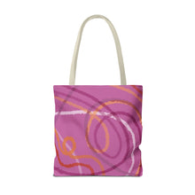 Load image into Gallery viewer, Abstract Lesbian Pride Tote Bag
