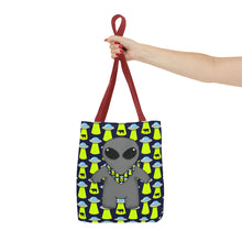 Load image into Gallery viewer, Alien Bandana Buddy Tote Bag
