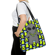 Load image into Gallery viewer, Alien Bandana Buddy Tote Bag
