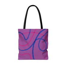 Load image into Gallery viewer, Abstract Bisexual Pride Tote Bag
