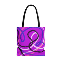 Load image into Gallery viewer, Abstract Genderfluid Pride Tote Bag
