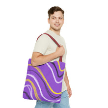 Load image into Gallery viewer, Abstract Nonbinary Pride Tote Bag
