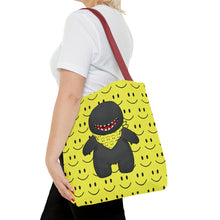 Load image into Gallery viewer, Mr. Smiles Bandana Buddy Tote Bag
