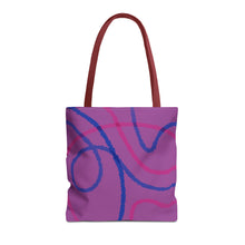 Load image into Gallery viewer, Abstract Bisexual Pride Tote Bag
