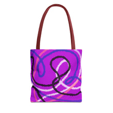 Load image into Gallery viewer, Abstract Genderfluid Pride Tote Bag
