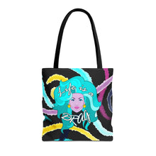 Load image into Gallery viewer, Life Is A Drag Tote Bag
