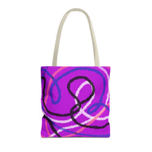 Load image into Gallery viewer, Abstract Genderfluid Pride Tote Bag
