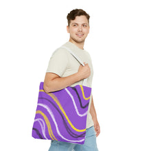 Load image into Gallery viewer, Abstract Nonbinary Pride Tote Bag

