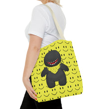 Load image into Gallery viewer, Mr. Smiles Bandana Buddy Tote Bag
