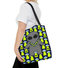 Load image into Gallery viewer, Alien Bandana Buddy Tote Bag
