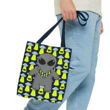 Load image into Gallery viewer, Alien Bandana Buddy Tote Bag
