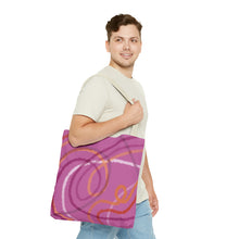 Load image into Gallery viewer, Abstract Lesbian Pride Tote Bag
