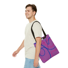 Load image into Gallery viewer, Abstract Bisexual Pride Tote Bag
