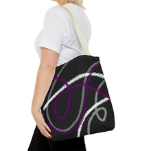 Load image into Gallery viewer, Abstract Ace/Demi PrideTote Bag
