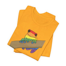 Load image into Gallery viewer, Rainbow Frog Unisex Tee
