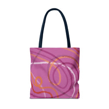 Load image into Gallery viewer, Abstract Lesbian Pride Tote Bag
