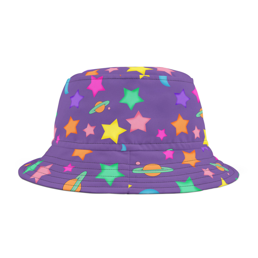 Pastel Space Bucket Hat