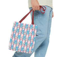 Load image into Gallery viewer, Trans Pride Skull Tote Bag
