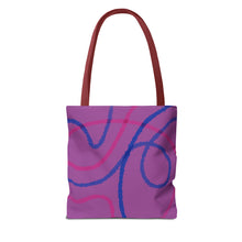 Load image into Gallery viewer, Abstract Bisexual Pride Tote Bag
