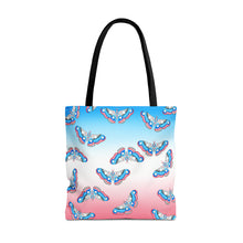 Load image into Gallery viewer, Trans Pride Moth Tote Bag
