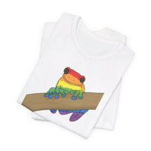 Load image into Gallery viewer, Rainbow Frog Unisex Tee
