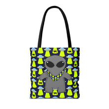 Load image into Gallery viewer, Alien Bandana Buddy Tote Bag
