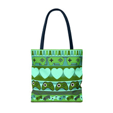 Load image into Gallery viewer, Gamer Ugly Sweater Stripe Tote Bag
