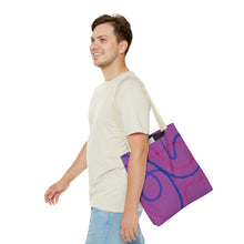 Load image into Gallery viewer, Abstract Bisexual Pride Tote Bag
