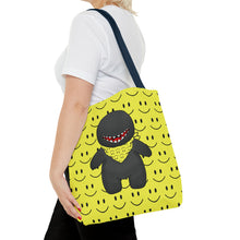 Load image into Gallery viewer, Mr. Smiles Bandana Buddy Tote Bag
