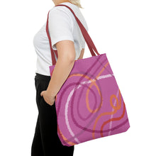 Load image into Gallery viewer, Abstract Lesbian Pride Tote Bag
