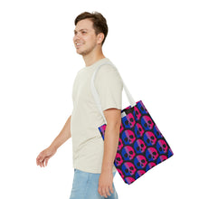 Load image into Gallery viewer, Bisexual Pride Skull Tote Bag
