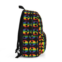 Load image into Gallery viewer, Rainbow Skull Backpack

